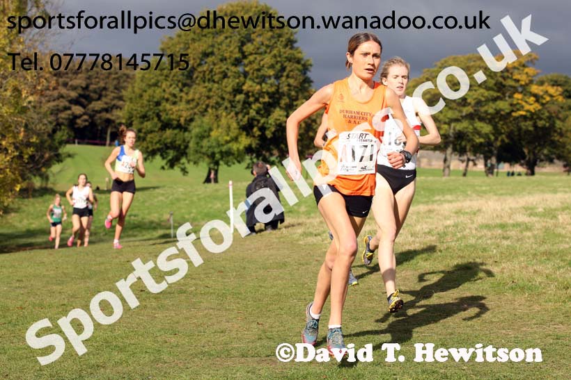 Senior womens Northern Cross Country Relays, Graves Park, Sheffield. Photo: David T. Hewitson/Sports for All Pics